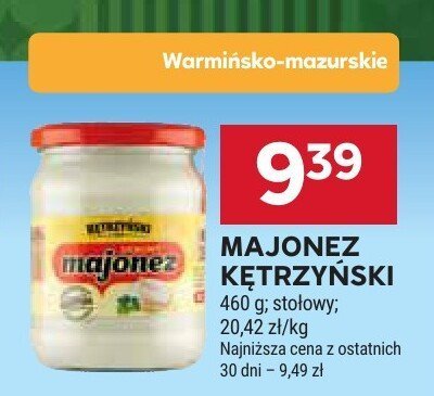 Majonez Kętrzyński promocja w Stokrotka