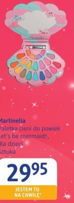 Paletka cieni do powiek Let's be mermaids dla dzieci Martinelia promocja w Drogerie DM