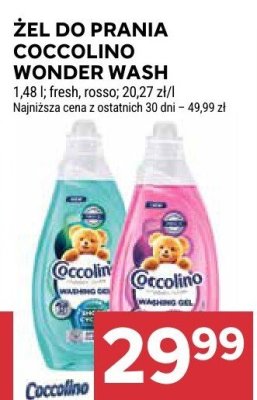 Żel do prania Coccolino Wonder Wash promocja w Stokrotka