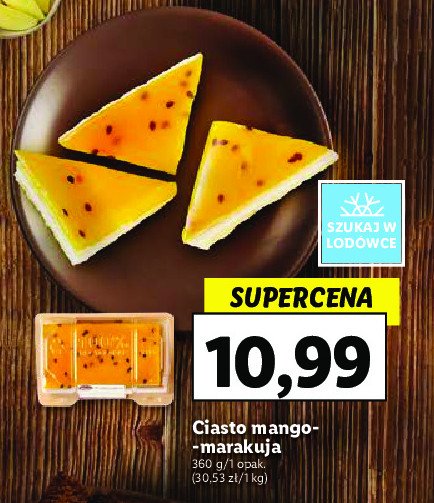 Ciasto mango-marakuja promocja