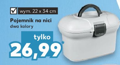 Pojemnik na nici 22 x 34 cm promocja