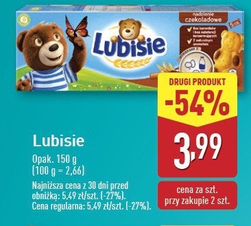 Ciastka czekoladowe Lu petitki lubisie promocja w Aldi