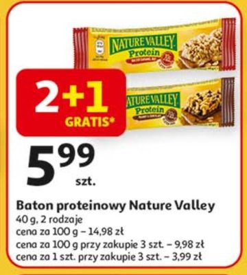 Baton salted caramel nut NATURE VALLEY promocja