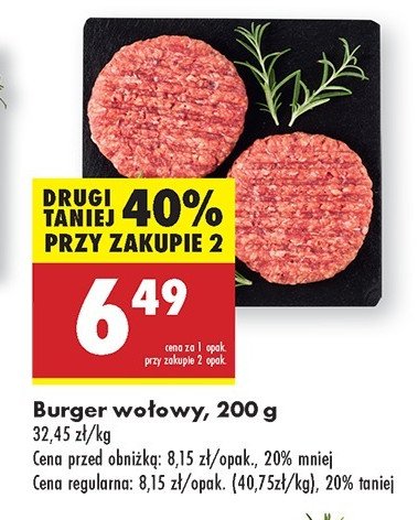 Burgery wo艂owe promocja
