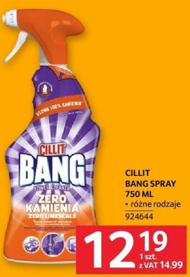 CILLIT BANG SPRAY 750 ML różne rodzaje promocja w Selgros