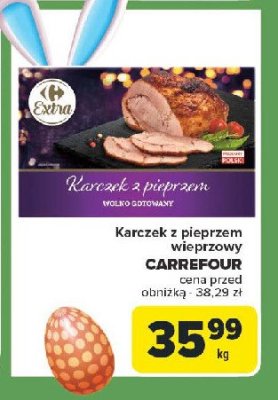 Karczek z pieprzem Carrefour extra promocja