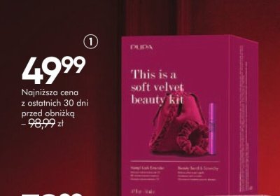 Zestaw PUPA Vamp Lash Extender tusz do rzęs 14 ml + gumka do włosów + opaska + kosmetyczka promocja w Super-Pharm