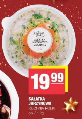 Sałatka jarzynowa KUCHNIA POLKI promocja w SPAR