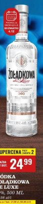 Wódka Żołądkowa de Luxe 40%, 500 ml promocja w Biedronka