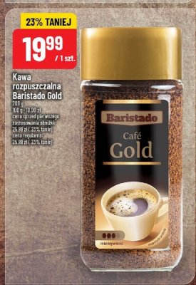 Kawa rozpuszczalna Baristado Gold promocja w POLOmarket