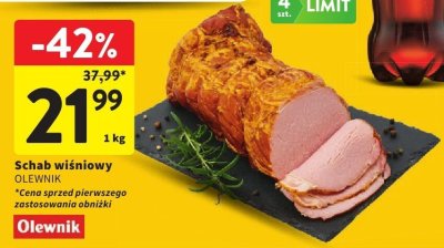 Schab wiśniowy Olewnik promocja w Intermarche