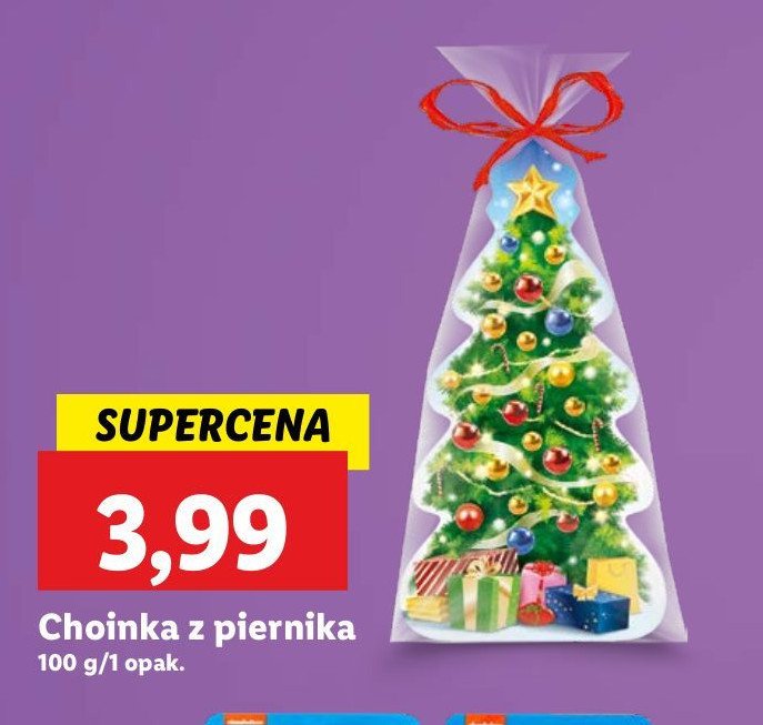 Choinka z piernika promocja