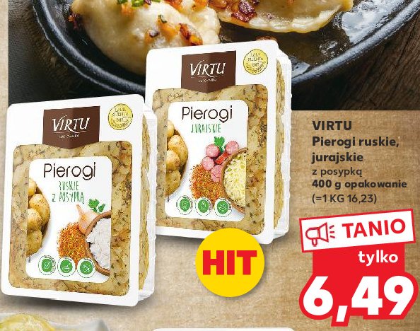 Pierogi jurajskie z posypk膮 Virtu promocja