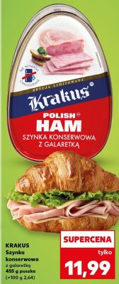 Szynka konserwowa z galaretką promocja w Kaufland