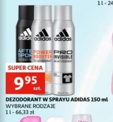 Antyperspirant Adidas pro invisible Adidas cosmetics promocja
