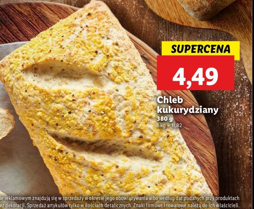 Chleb kukurydziany promocja