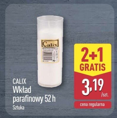 Wkład parafinowy 52 h  promocja w Aldi