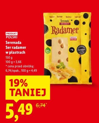 Ser promocja w Lidl