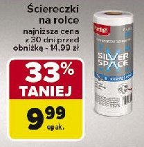 艢cierki na rolce silver space Paclan promocja