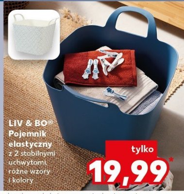 Pojemnik elastyczny z 2 stabilnymi uchwytami różne wzory i kolory promocja w Kaufland