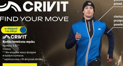 Kurtka termiczna męska  promocja w Lidl