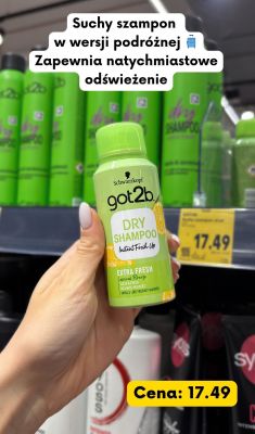 Suchy szampon got2b Extra Fresh promocja w Kaufland