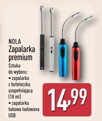 Zapalarka premium NOLA promocja w Aldi