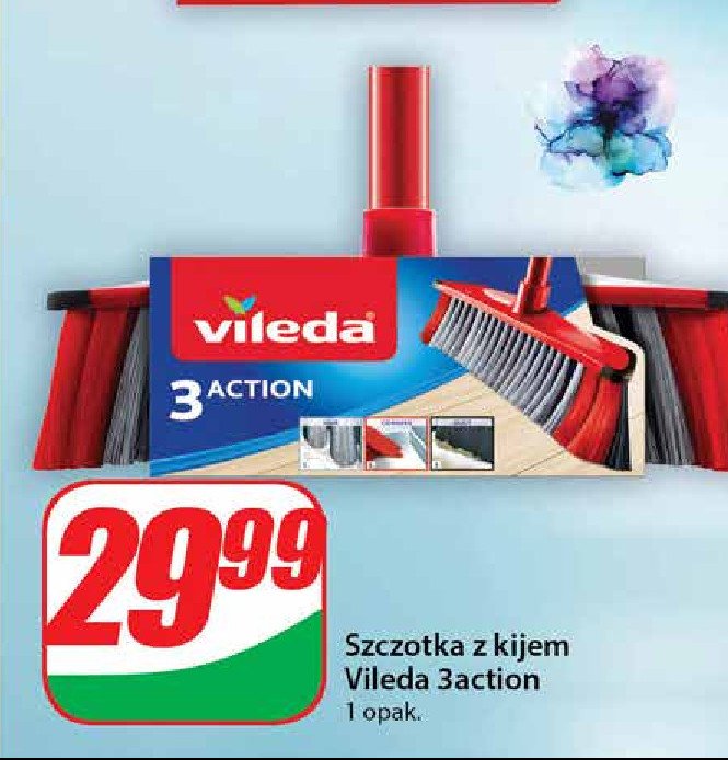 Szczotka 3action Vileda promocja