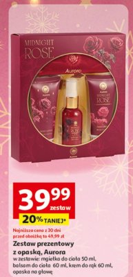 Zestaw kosmetyków z opaską Aurora promocja w Auchan