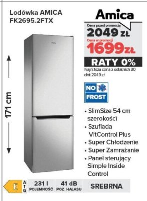 Lodówka FK2695.2FTX promocja w NEONET