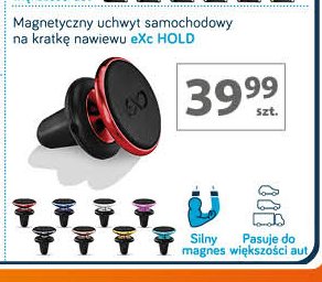 Uchwyt do samochodu magnetic Exc promocja