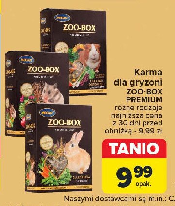 Karma dla świnki morskiej MEGAN ZOO-BOX promocja