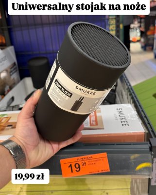 Stojak uniwersalny na noże promocja w Biedronka