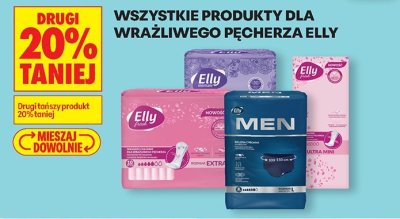 Wszystkie produkty dla wrażliwego pęcherza Elly DRUGI -20% promocja w Biedronka