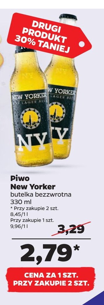 Piwo New yorker promocja