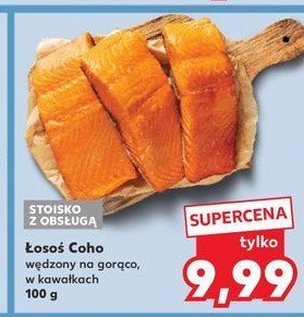 Łosoś coho kawałki promocja w Kaufland