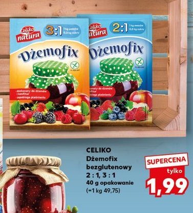Dżemofix 3w1 Celiko natura promocja w Kaufland