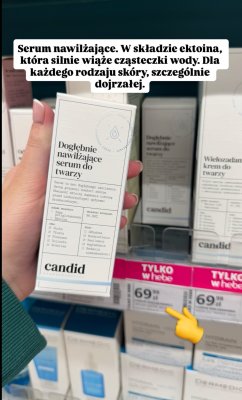 Serum nawilżające do twarzy promocja w Hebe