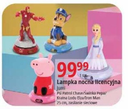 Lampka psi patrol Jumi promocja