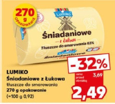 Śniadaniowe z łukowa tłuszcze do smarowania promocja w Kaufland