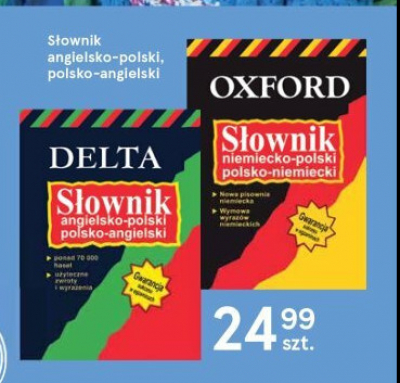 S艂ownik niemiecko-polski polsko-niemiecki promocja