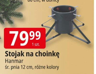Stojak na choinkę Hannar śr. pnia 12 cm, różne kolory promocja w Leclerc