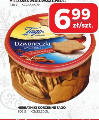 Herbatniki korzenne Tago promocja w Top Market