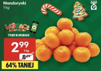 Mandarynki promocja w Delikatesy Centrum