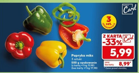 Papryka mix promocja