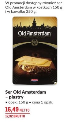 Ser Old Amsterdam Klasny promocja w Makro