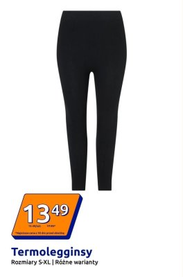 Termoleggginsy damskie różne warianty promocja w Action