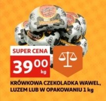 Cukierki Wawel krówka czekoladowa promocja w Delikatesy Centrum