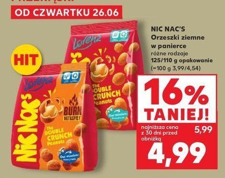 Orzeszki big double size Lorenz nic nac's promocja