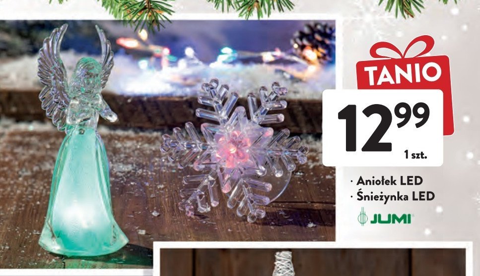Śnieżynka led Jumi promocja